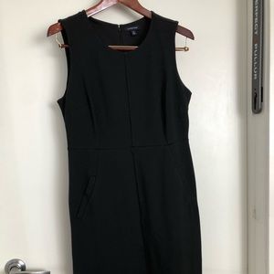 LANDS’ END Black Dress *with pockets!!!*